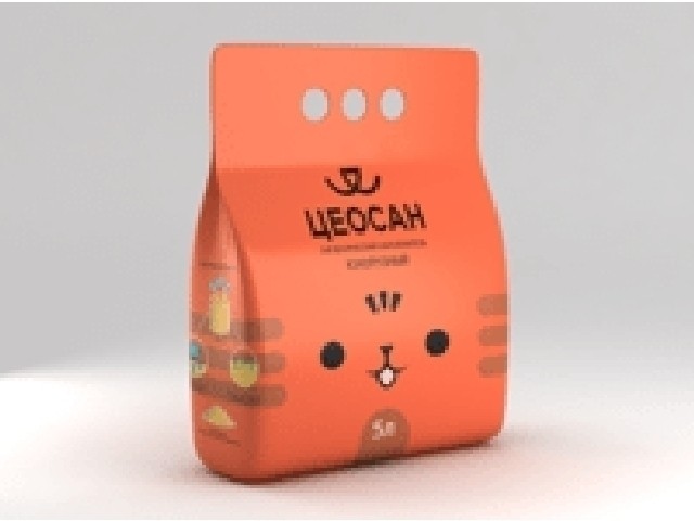 Гигиенический наполнитель ЦЕОСАН 5 л. Кукурузный 